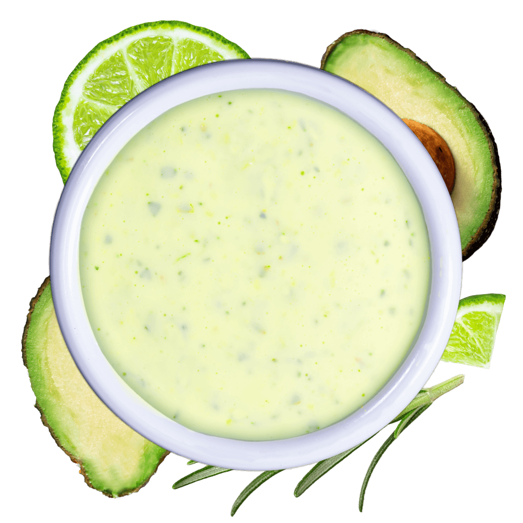 Hot Head Burritos Avocado Lime sauce bottle