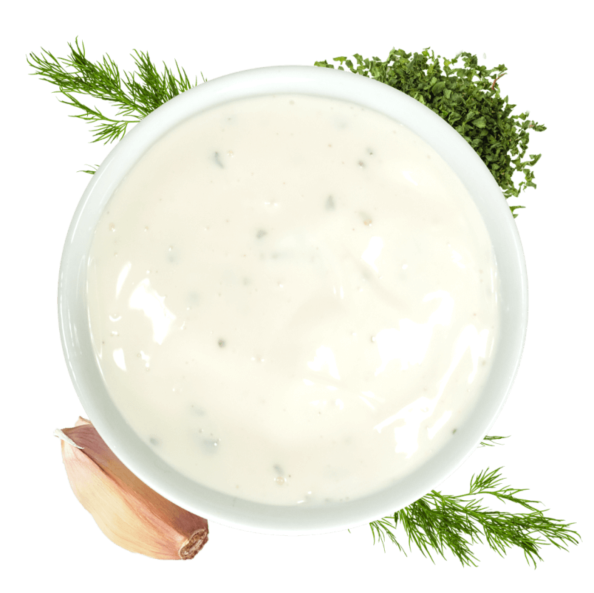 Hot Head Burritos Ranch sauce bottle